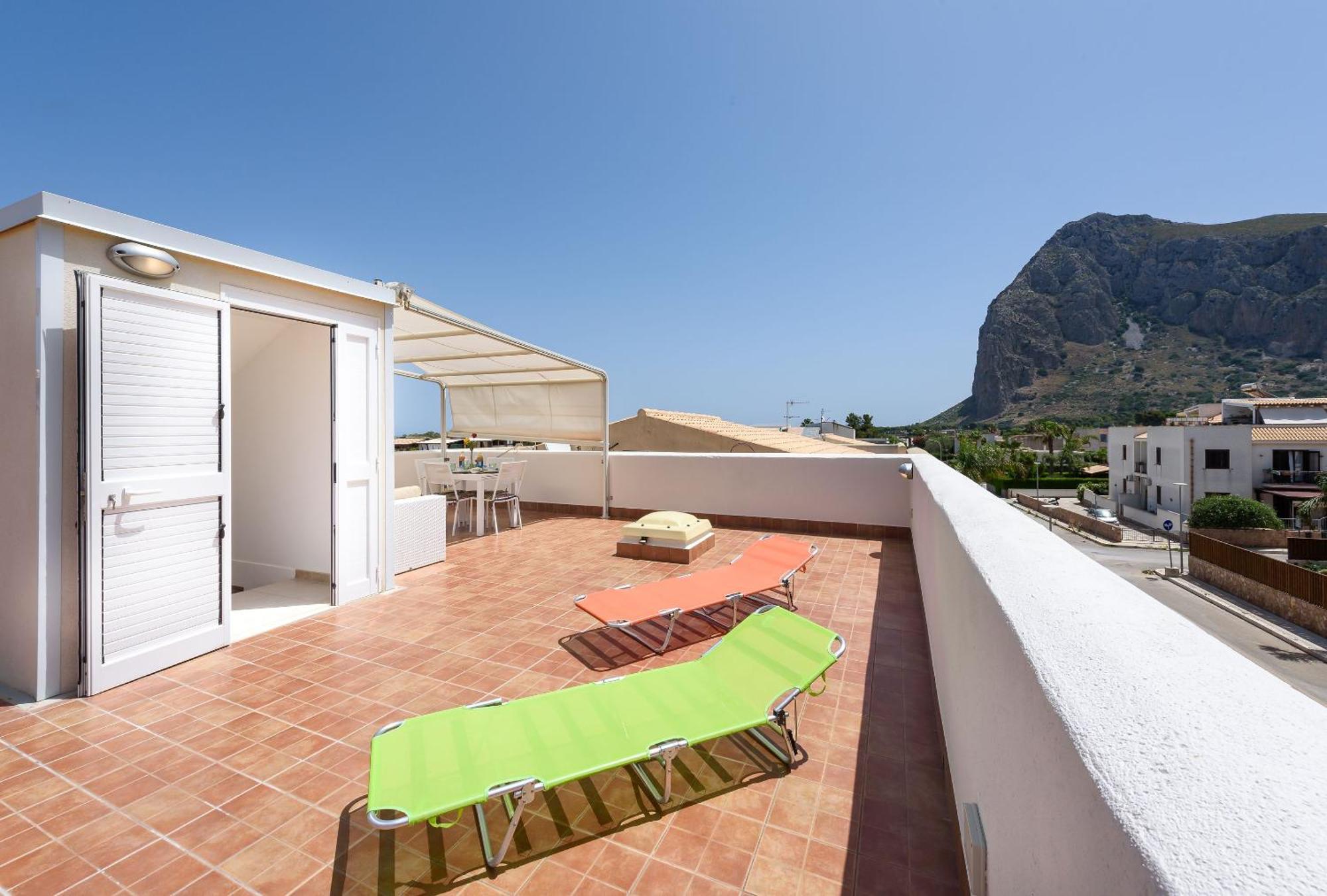 Ferienwohnung I Tre Golfi Garden San Vito Lo Capo Exterior foto